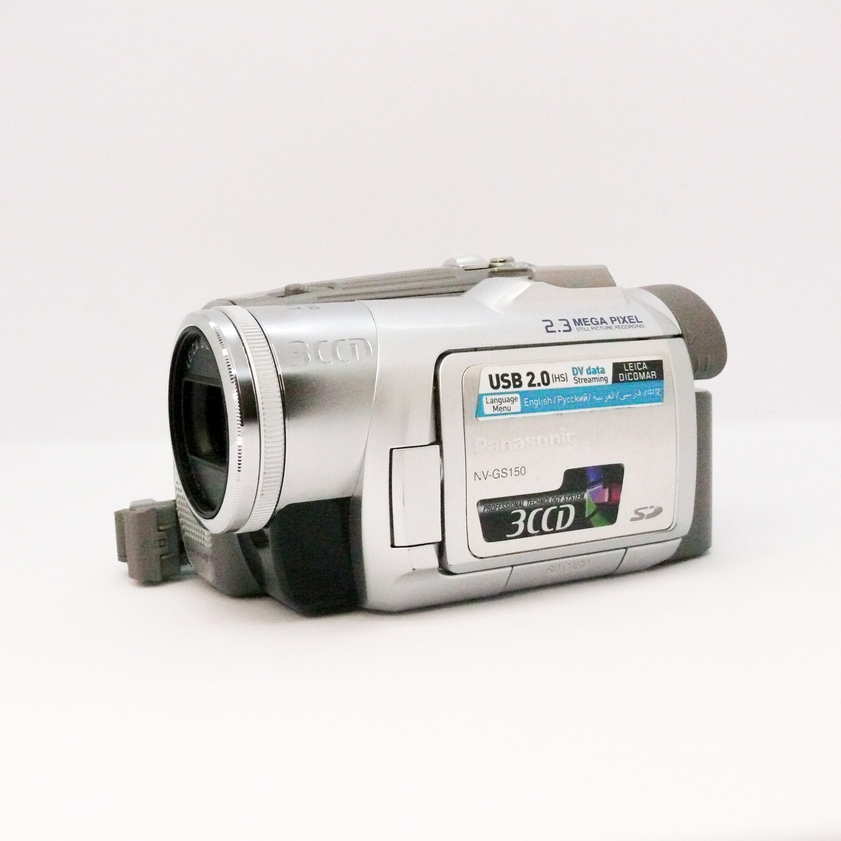 ほぼ新品【再生・録音OK】Panasonic MiniDVビデオカメラ NV-GS150 ビデオカメラ